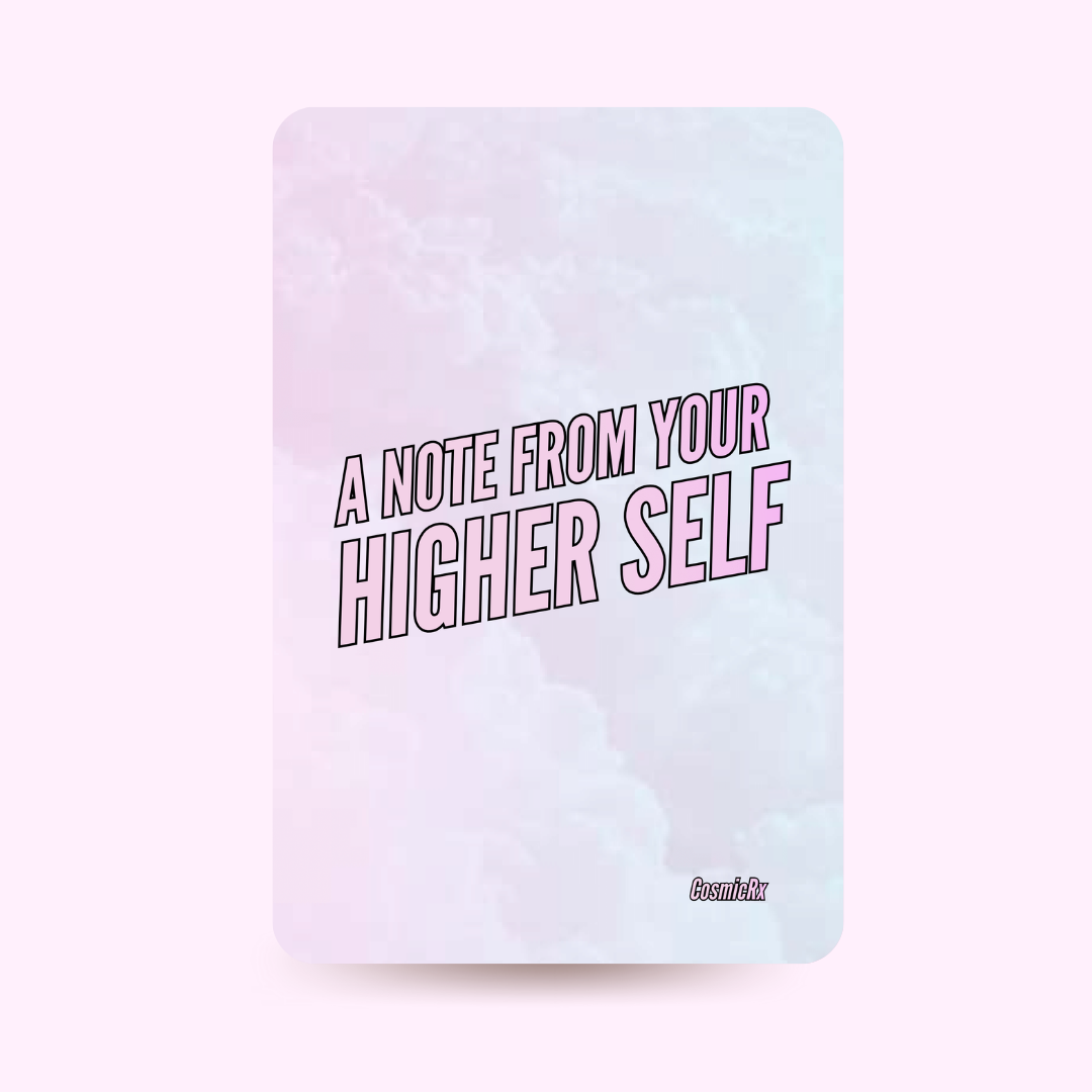 Notes From Your Higher Self - Oracle Cards